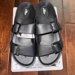 Crane Mens Lightweight Footbed Sandals Size 10 New